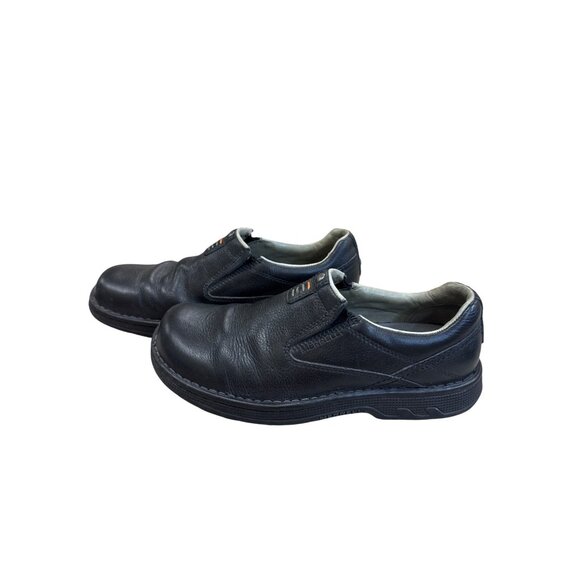 Merrell Mens Black Leather Slip-On Loafers Size 9 SKU8186 - Picture 3 of 11